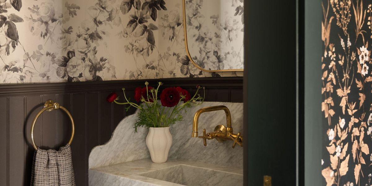 15 Pretty Half Bath Decor Ideas From Top Interior Designers - Brit + Co