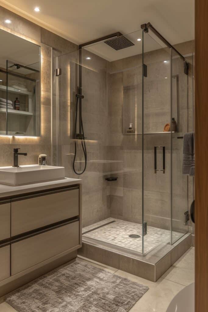 19 Walk In Shower Small Bathroom Ideas: Where Elegance Meets Efficiency | DIY Vibes