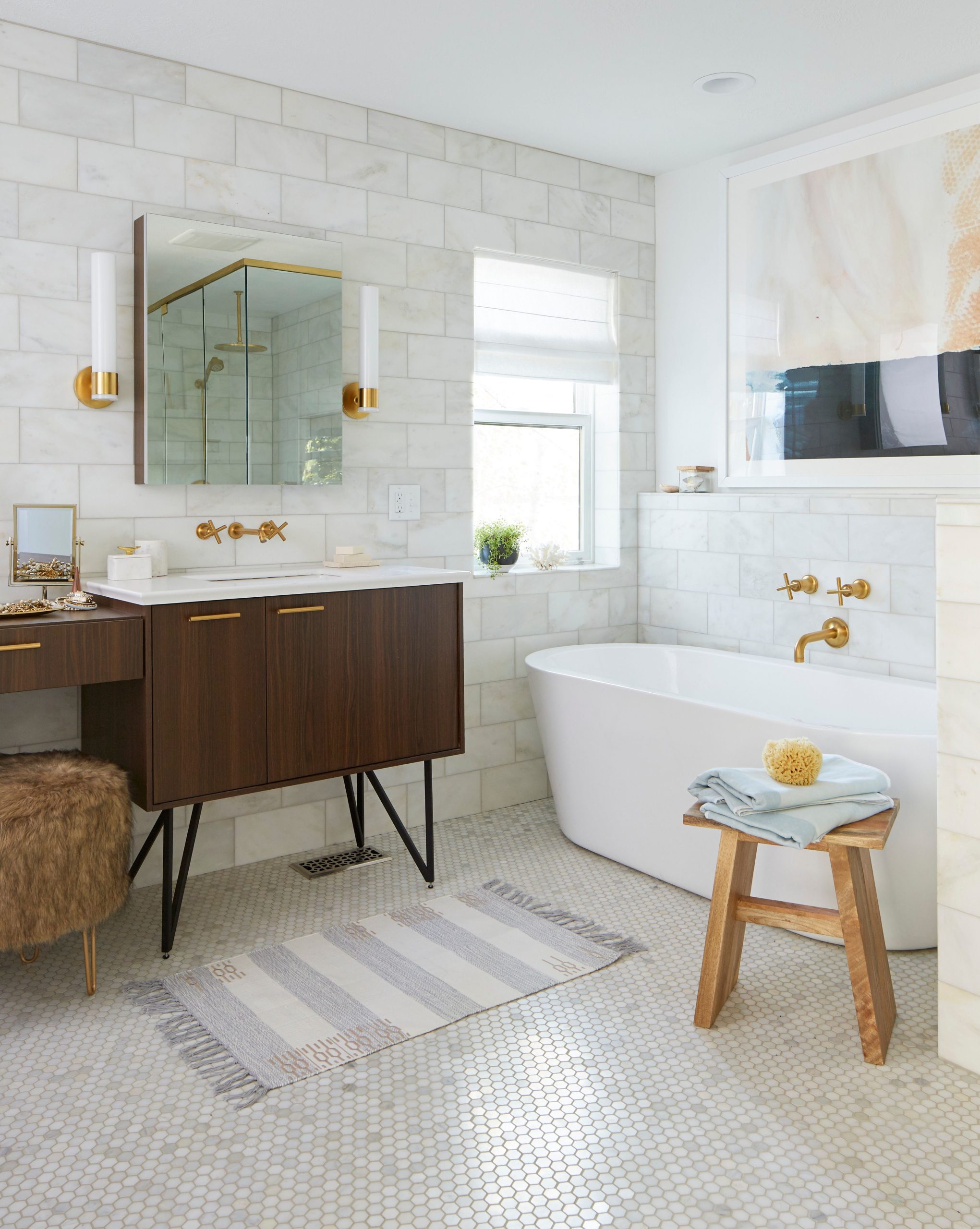 20 Classic Penny Tile Ideas
