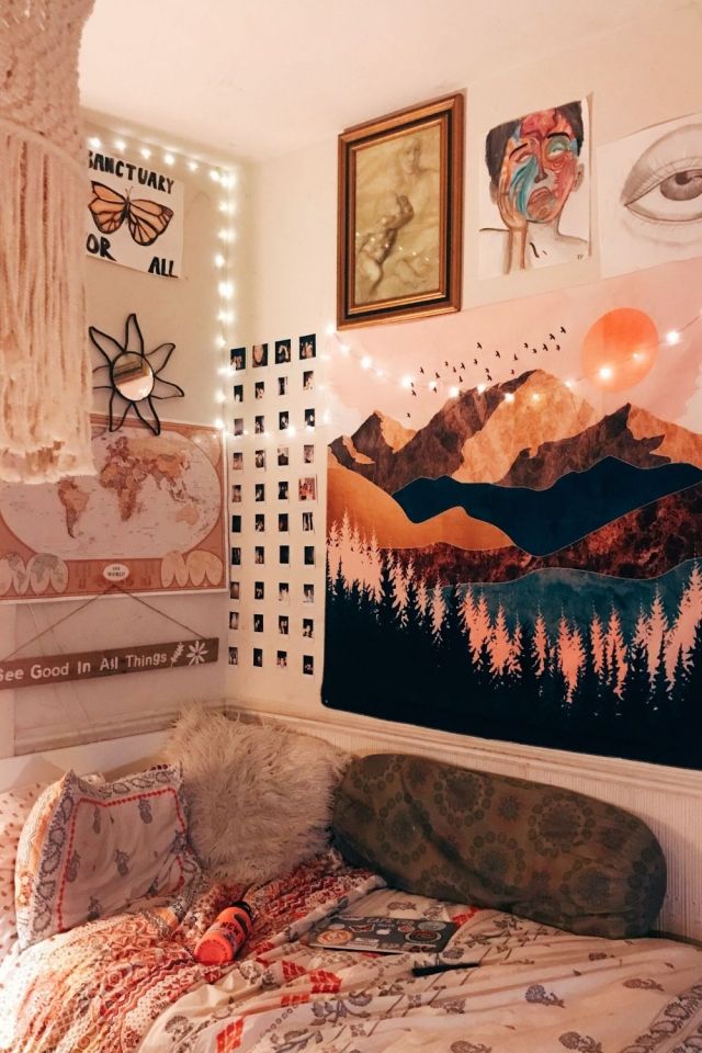 20 Cute & Stylish Boho Dorm Room Ideas - Its Claudia G