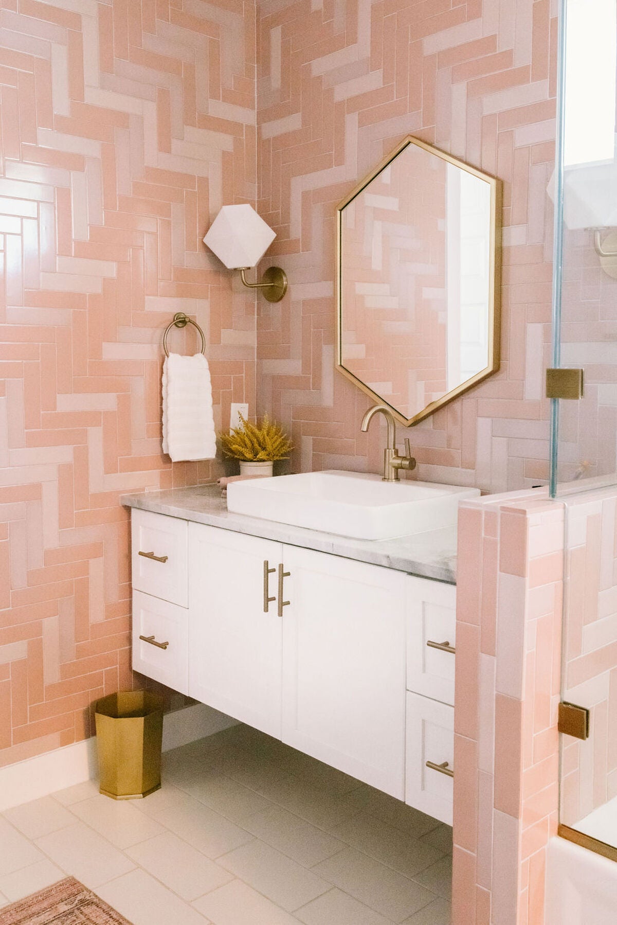 20 Perfect Pink Tile Bathroom Ideas for 2023 - Fireclay Tile