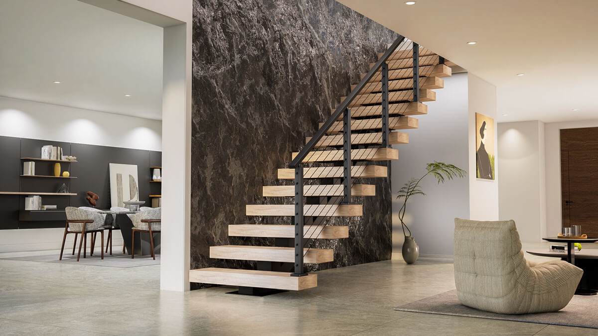 2025 Modern Staircase Design Trends: Innovation, Functionality, and Pe – Muzata