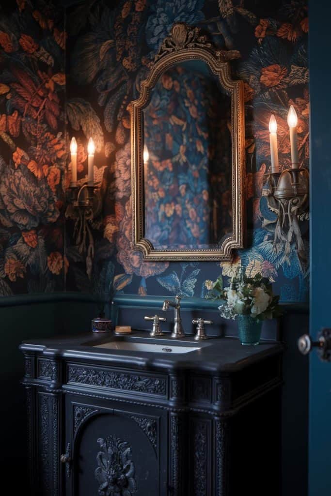 21 Moody Bathroom Ideas: Dark, Dramatic Designs