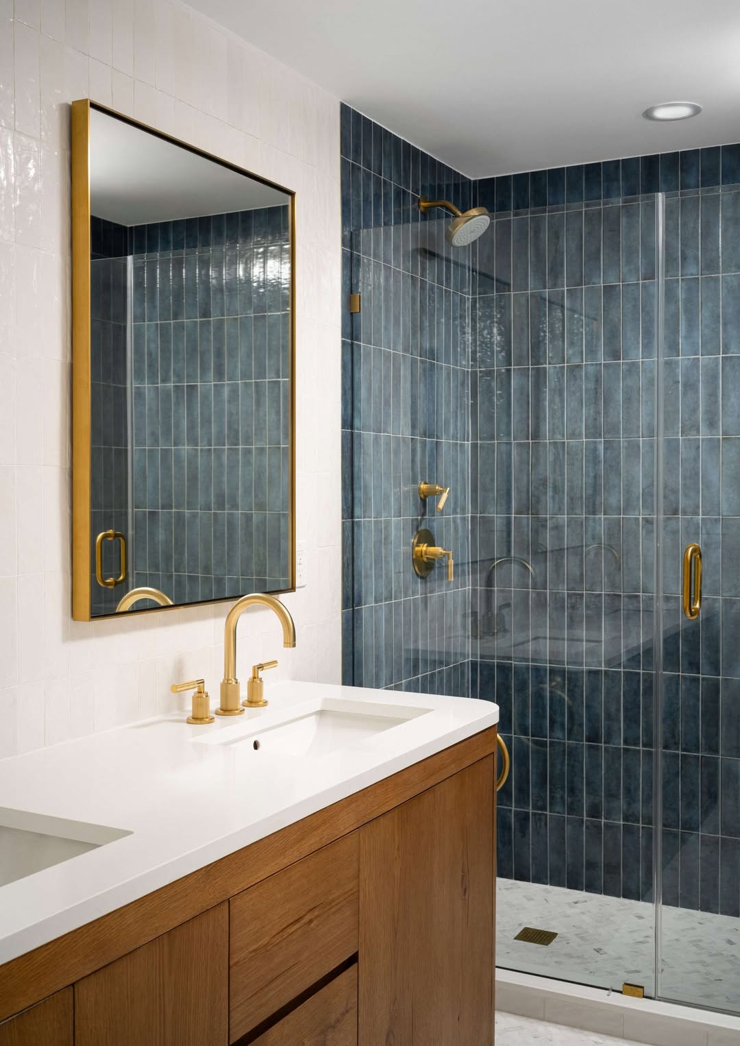 23 Blue Bathroom Ideas for 2026 That People Can't Stop Saving Once They See #13