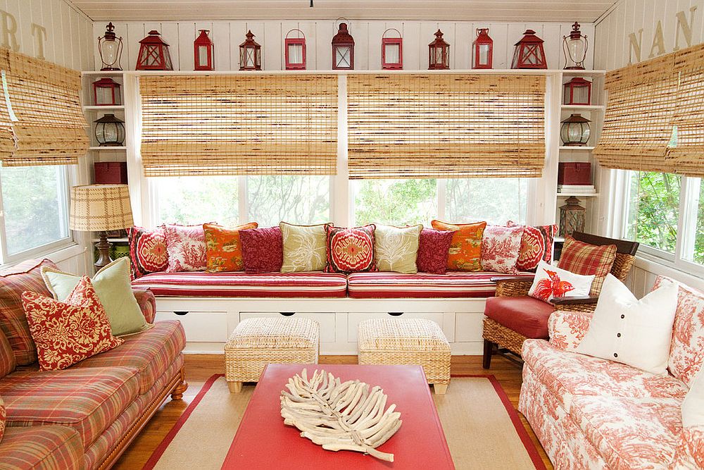 25 Cheerful and Relaxing Beach-Style Sunrooms | Decoist