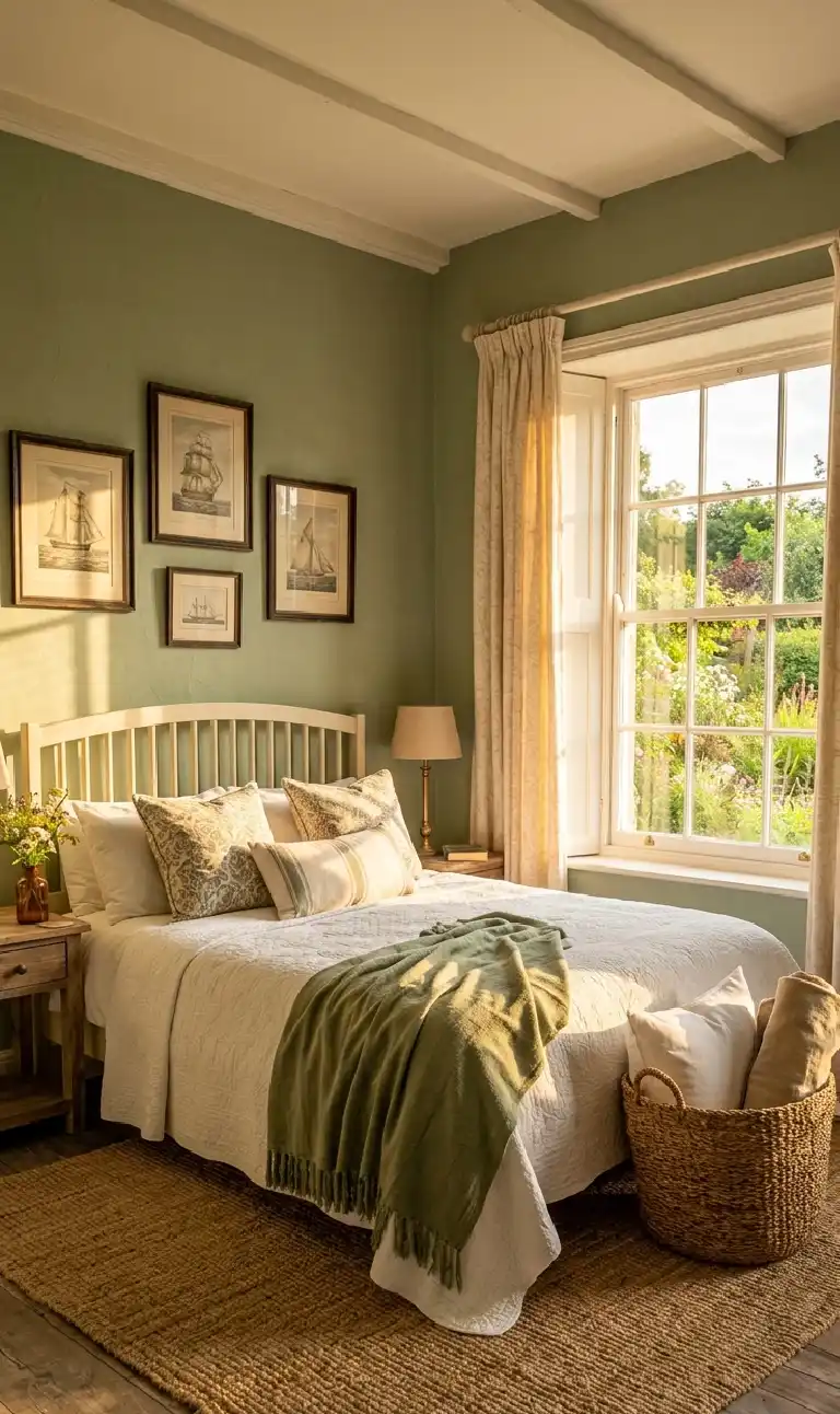 25 Inspired Sage Green Bedrooms for a Restorative and Calm Interior You'll Love | Wisal