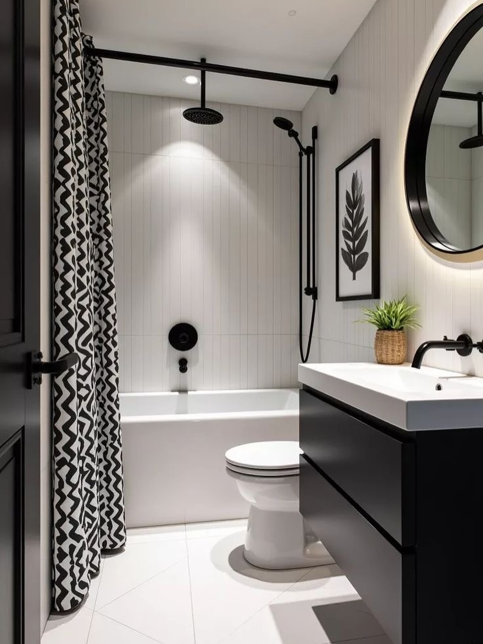 28 Black Bathroom Ideas for 2026 - So Addictive, It's Hard To Go Back To Light Spaces