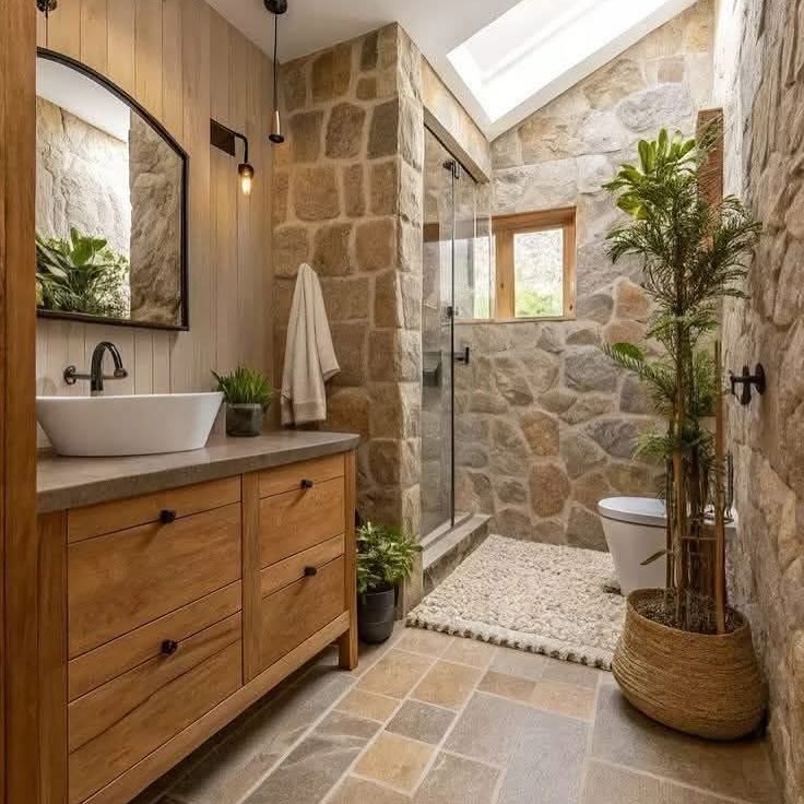 28 Rustic Bathroom Ideas for 2026 Where Rough Edges Start Looking Better Than Perfect Ones