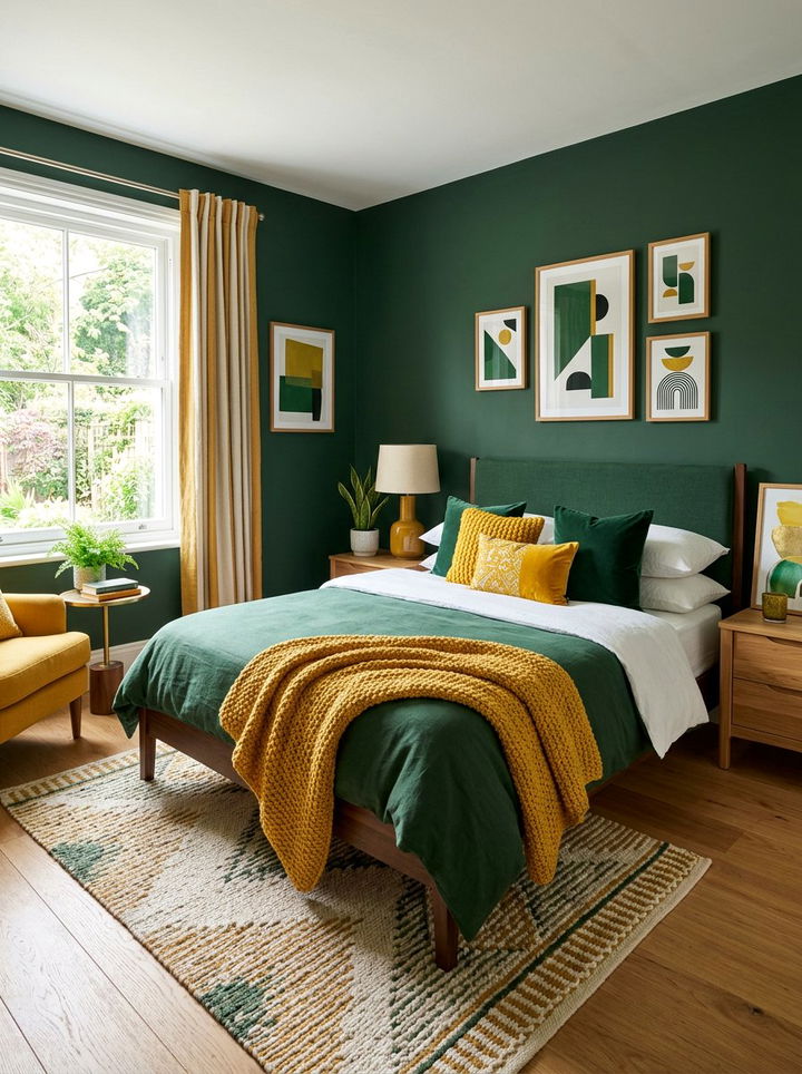 30 Moody Forest Green Bedroom Ideas for a Luxurious Escape - Lost At E Minor