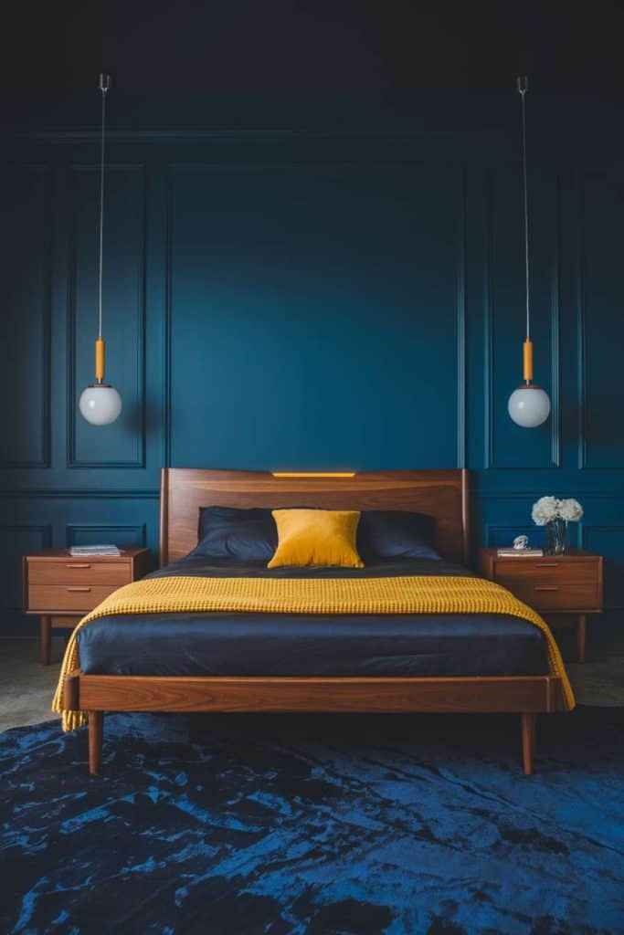 31 Dark Blue Bedroom Ideas for a Bold, Moody Aesthetic