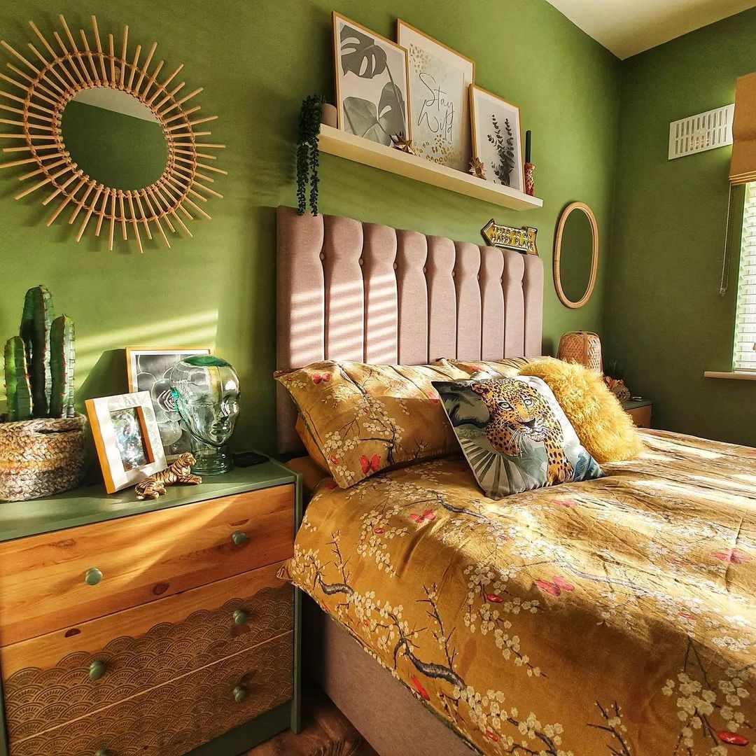 35 Gorgeous Green Bedrooms That Prove The Hue Is A Classic