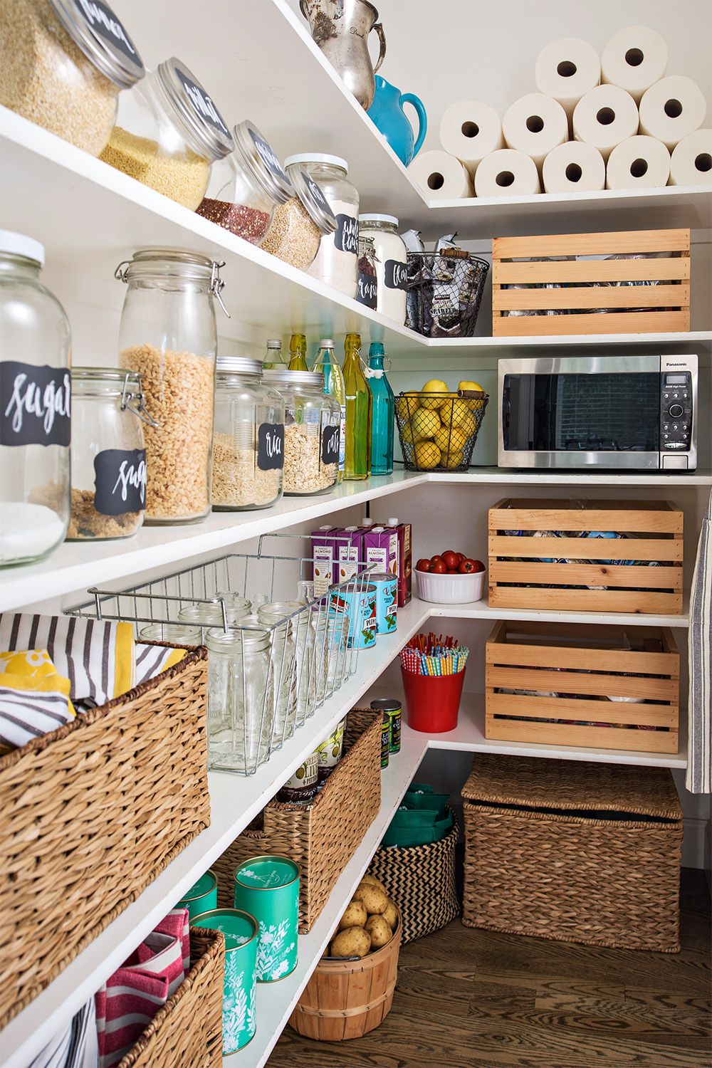 35 Walk-In Pantry Ideas That Maximize Storage Space