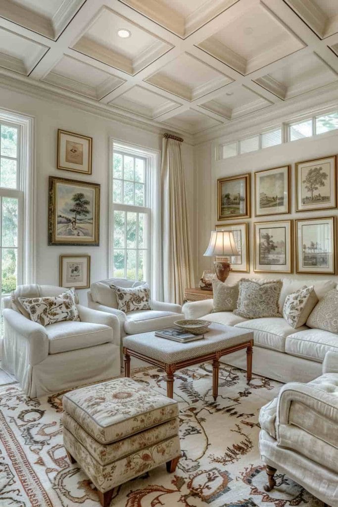 36 French Country Living Room Ideas That Embody Rustic Elegance