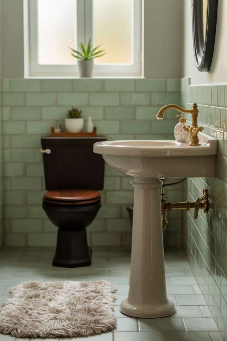 38 Inspiring Half Bathroom Ideas to Upgrade Small Spaces