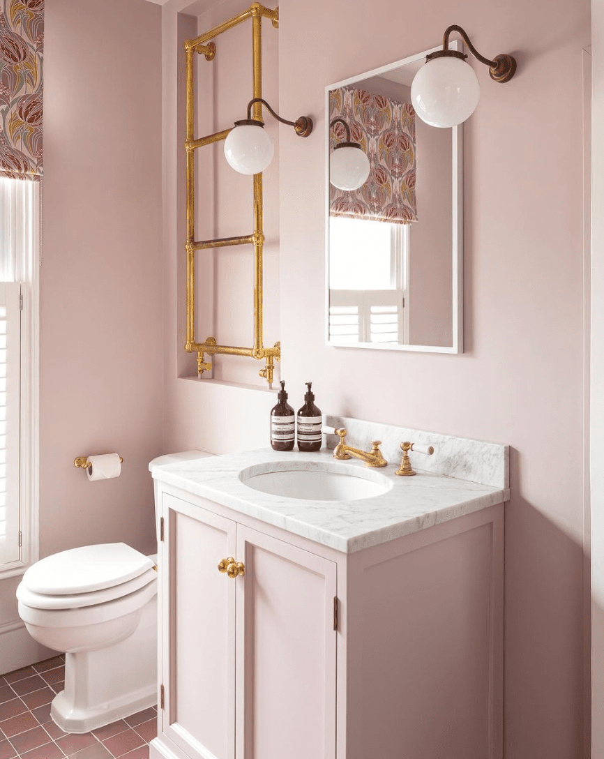40 Pink Bathroom Ideas That Are Fun Yet Sophisticated