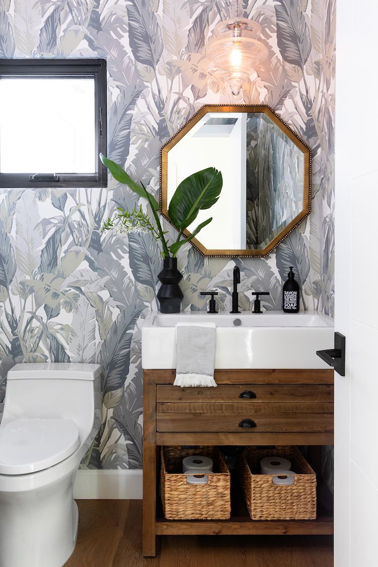 43 Pretty Powder Room Ideas for Your Half Bath