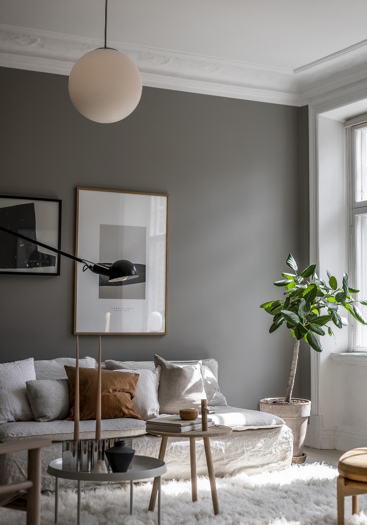 5 moody, dark grey living rooms for a stylish and warm space - DIY home decor - Your DIY Family