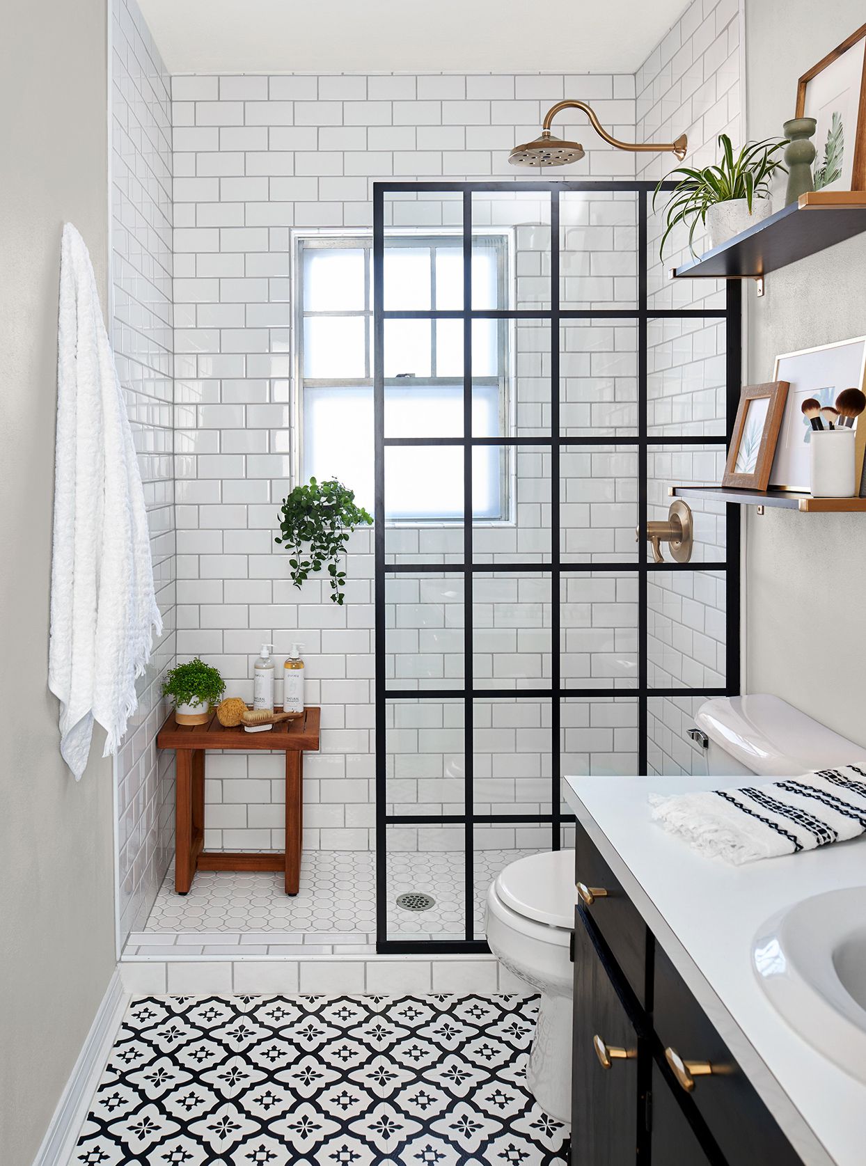 55 Stunning Small Bathroom Walk-In Shower Ideas