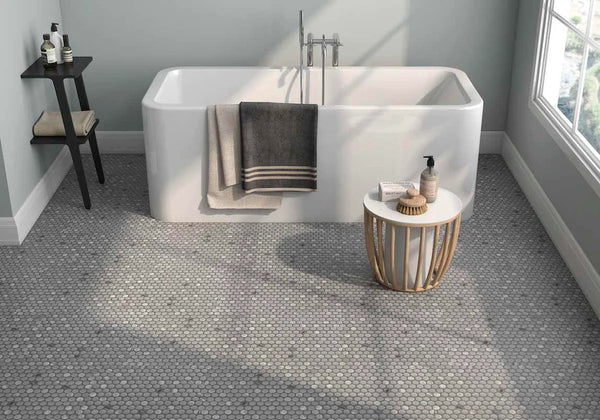 6 Stunning Gray Tile Ideas For Your Bathroom | Mineral Tiles