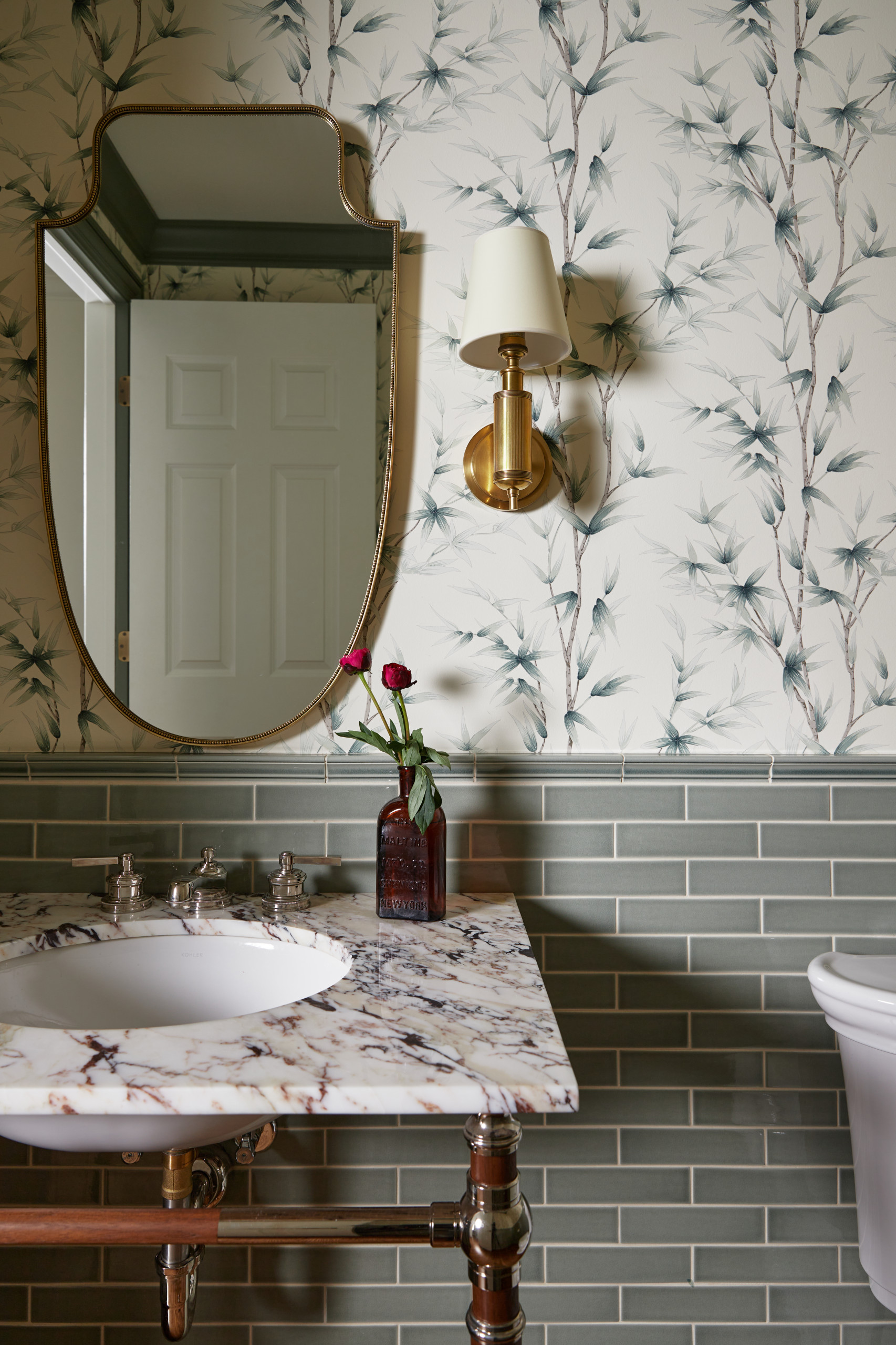 6 Stylish New Powder Rooms – Monica Sells Naples Real Estate