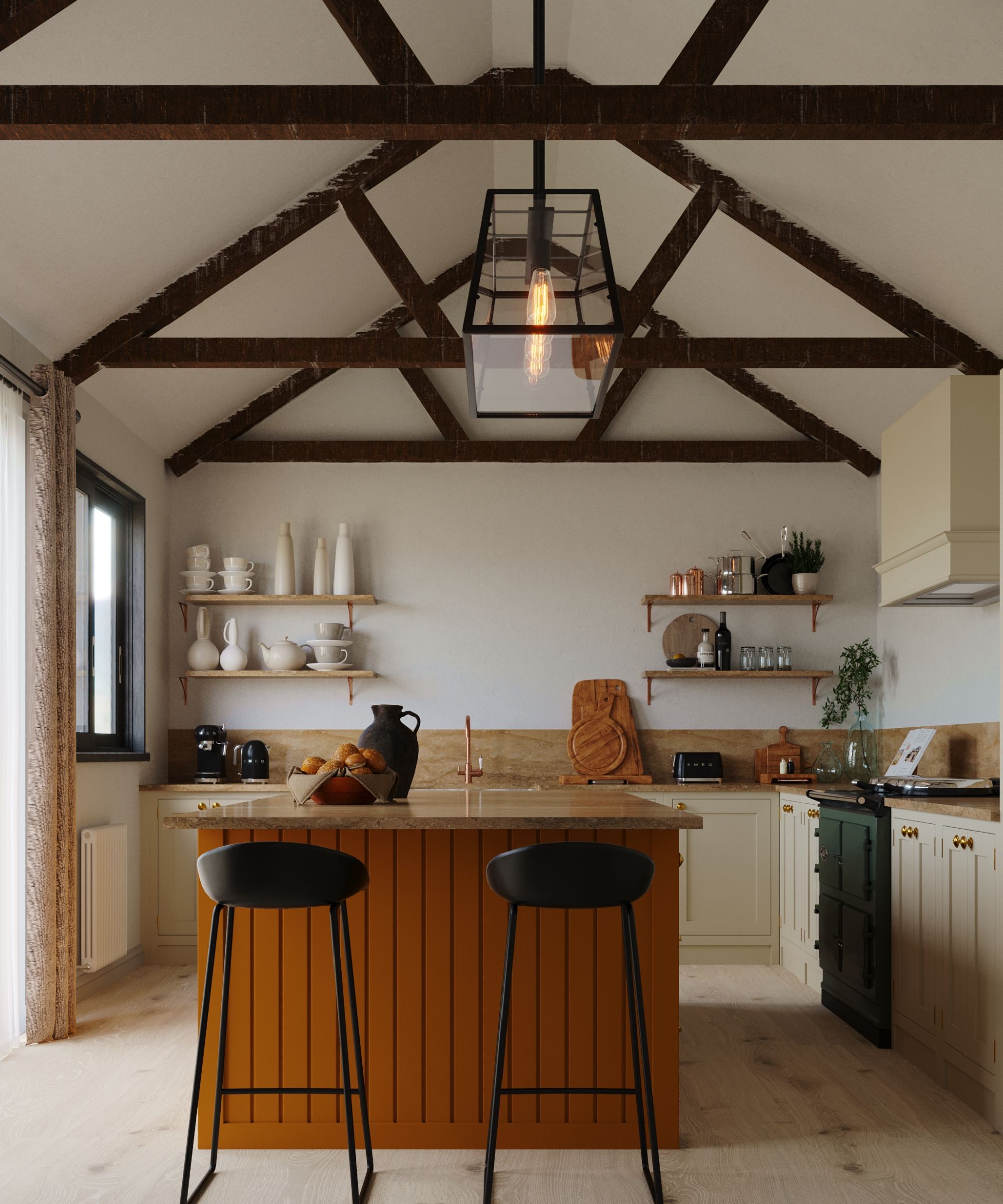 7 chic and chilled out boho kitchen island ideas | Real Homes