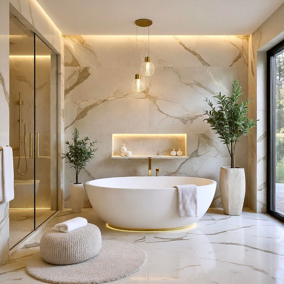 7 Spa Bathroom Trends for Lake Norman Luxury Homes