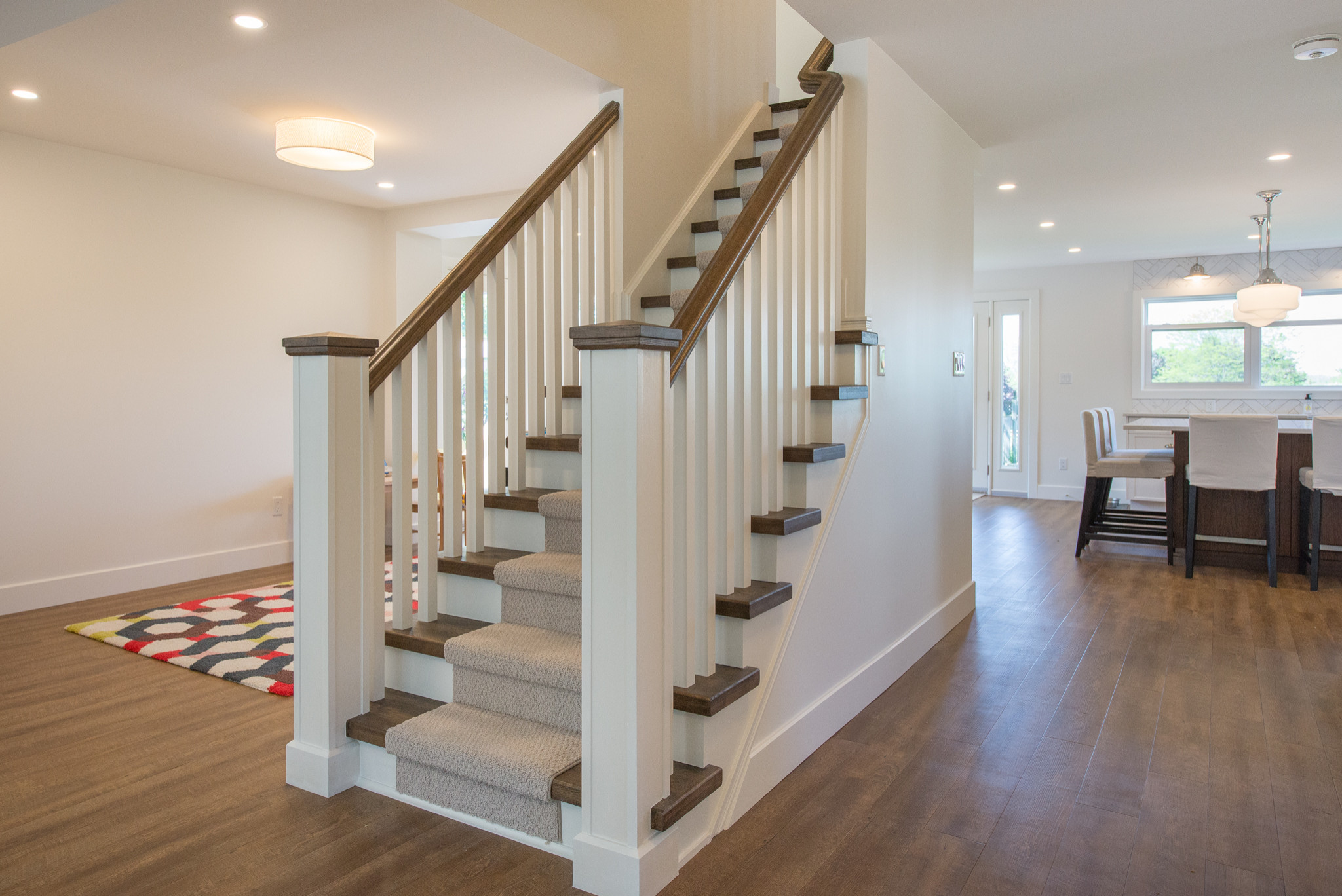75 Beautiful Wood Stair Railing Pictures & Ideas | Houzz