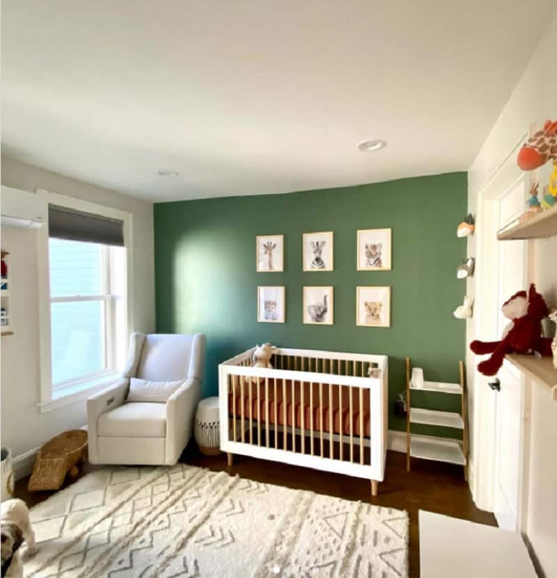 75 Green baby nursery ideas: sage to olive, dark to light