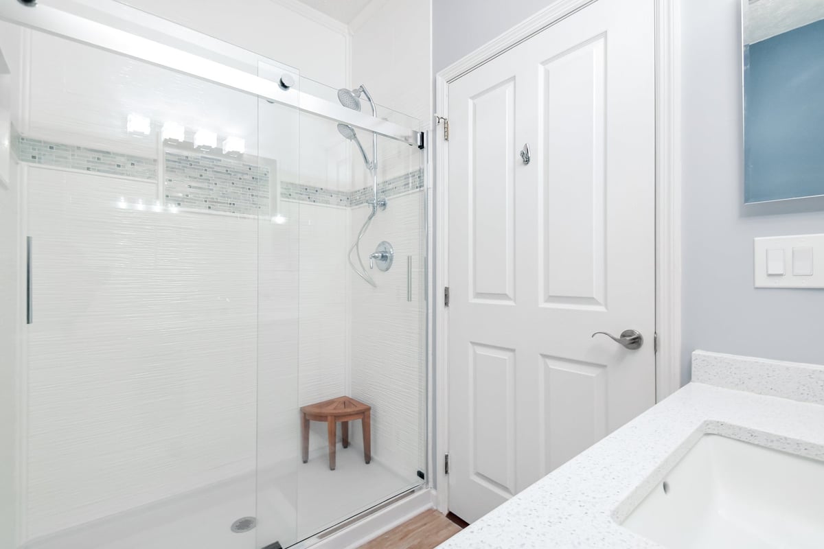 An Alternative To Tile Shower Walls: Solid Surface Shower Wall Panels