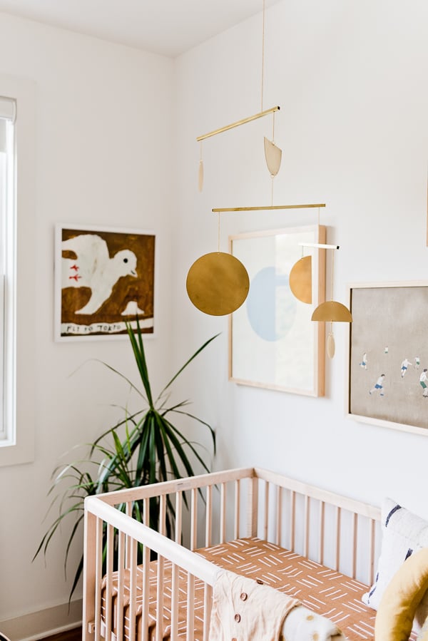 An Organic Modern, Gender Neutral Nursery Reveal - Paper and Stitch