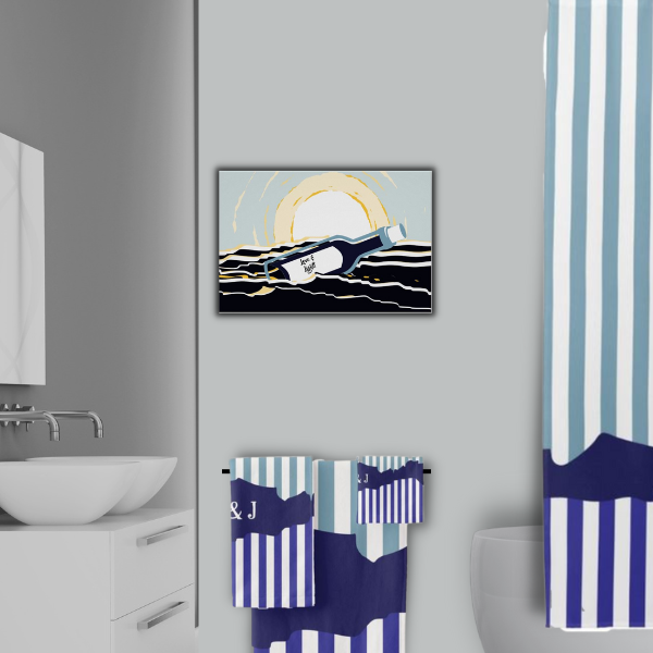Bathroom Wall Art Ideas For Torn Bath Decor • KBM D3signs