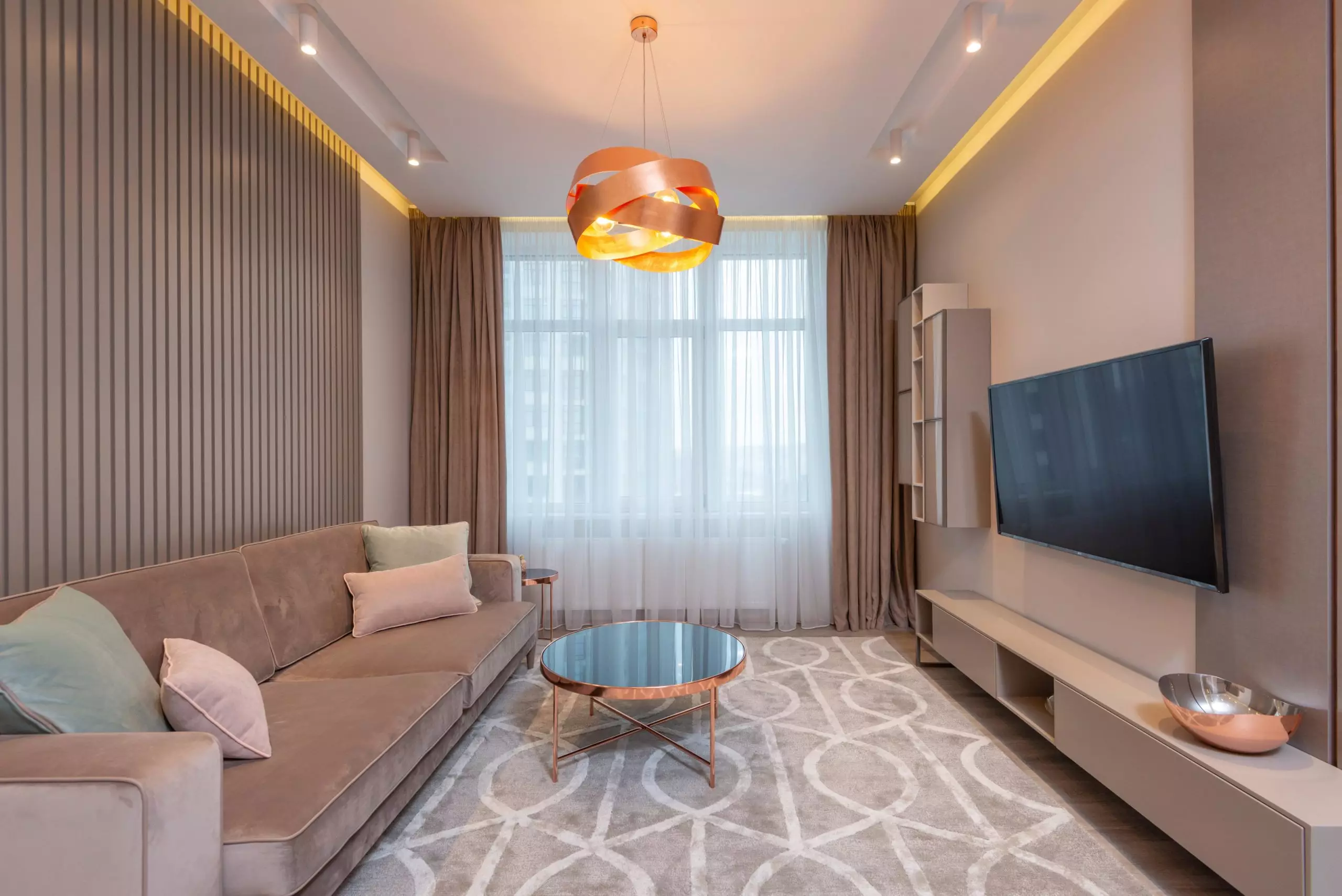 Brown curtain ideas for living room - Hackrea