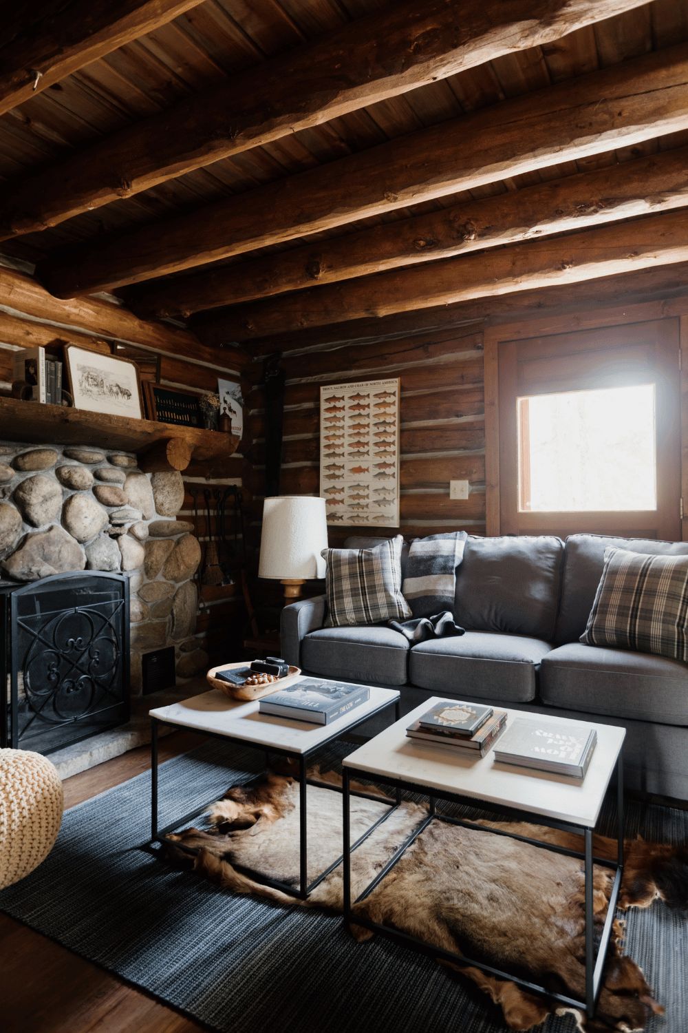 Cabin Remodeling Ideas: Tour Our Family's Updated Log Cabin