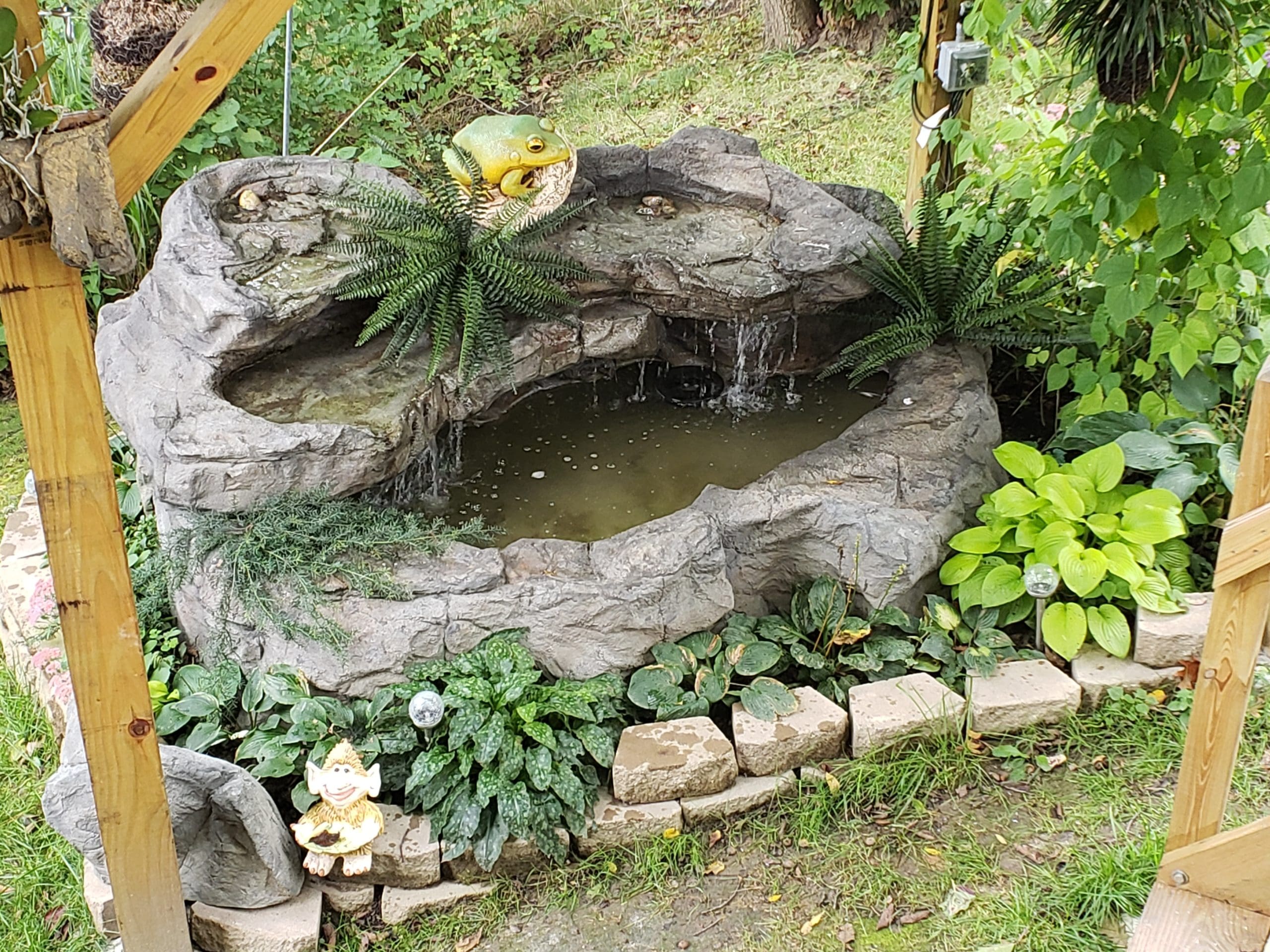 Cades Cove Patio Pond Waterfall Kit