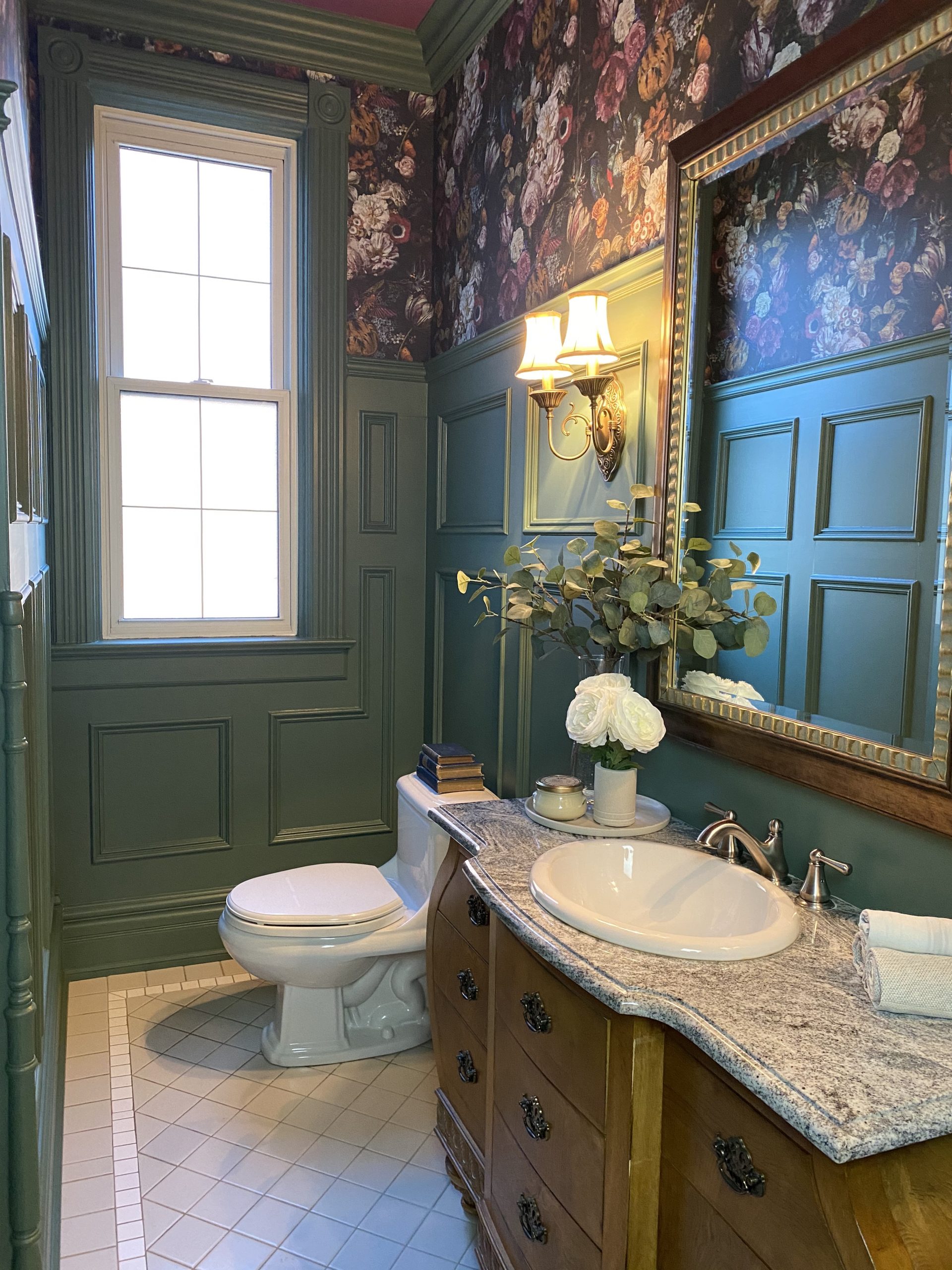 Casa Prestanski Part 1: The Powder Room | Comfortable Dwelling Interior Design