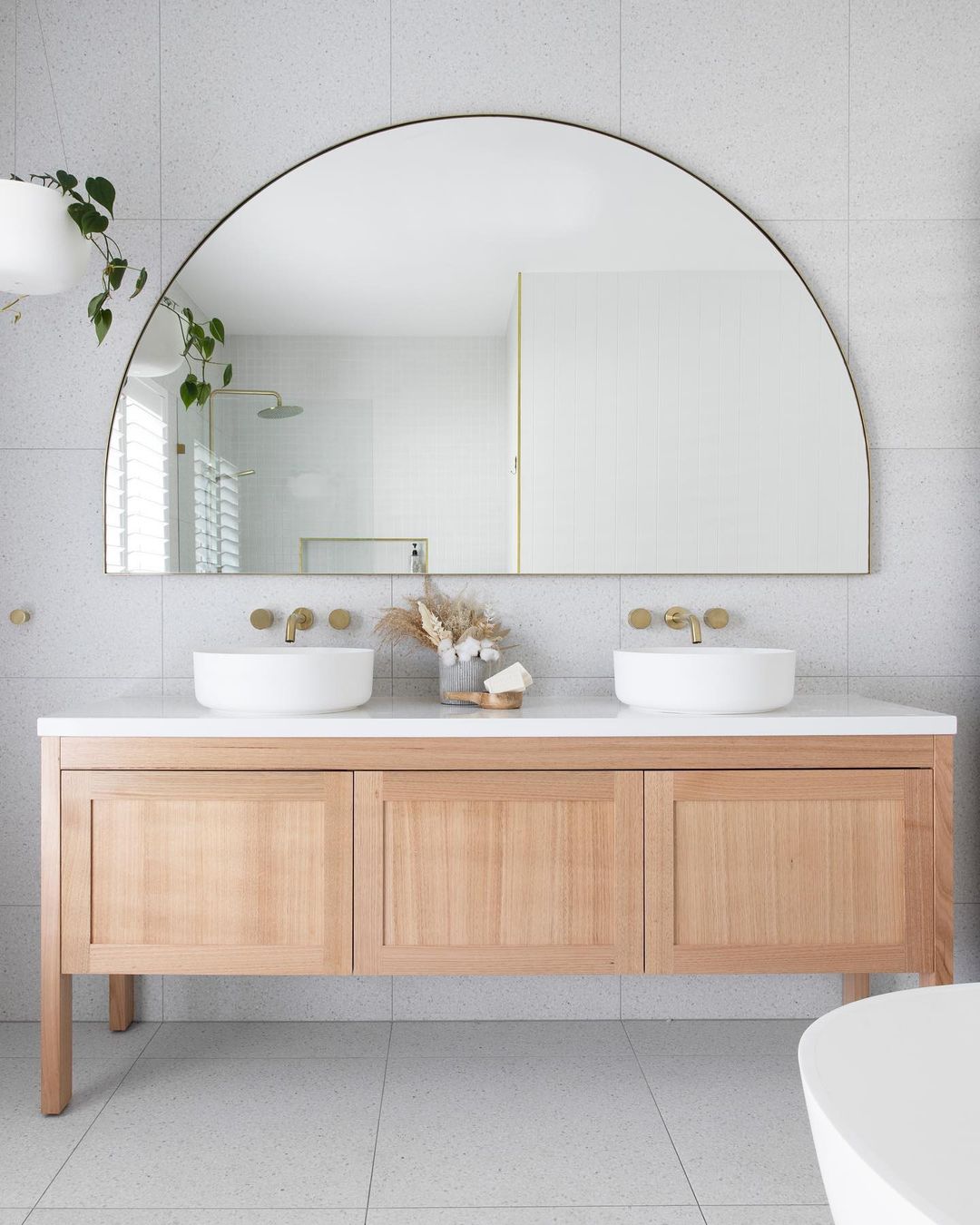 Coastal / Modern Hamptons Style Bathroom Tile Ideas - 14 Ways to give your bathroom a beachy makeover | Atlas Ceramics