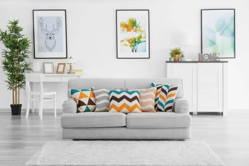 Complementary Color Ideas for Matching Gray Floors