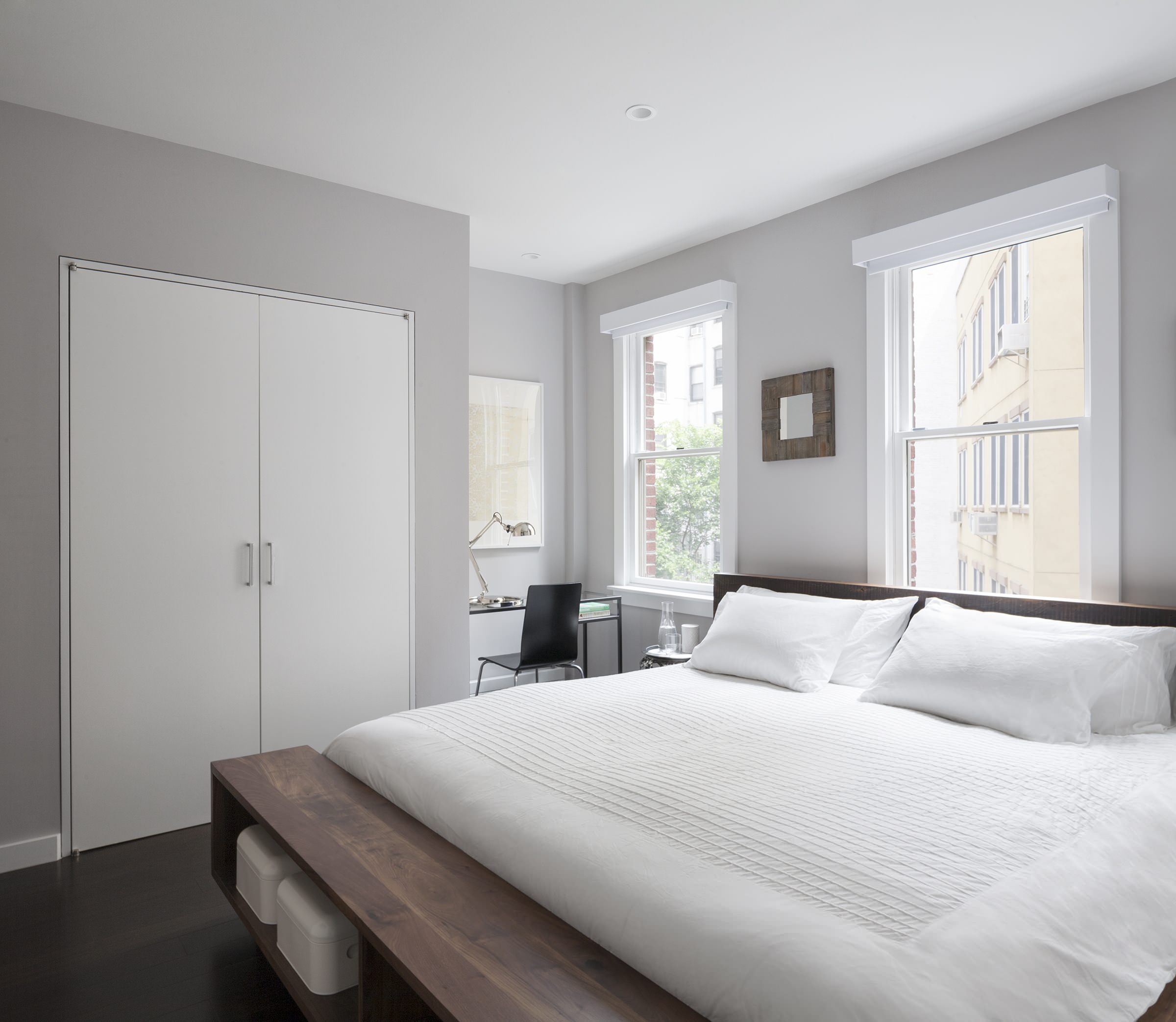 Dark Floor Gray Wall - Photos & Ideas | Houzz
