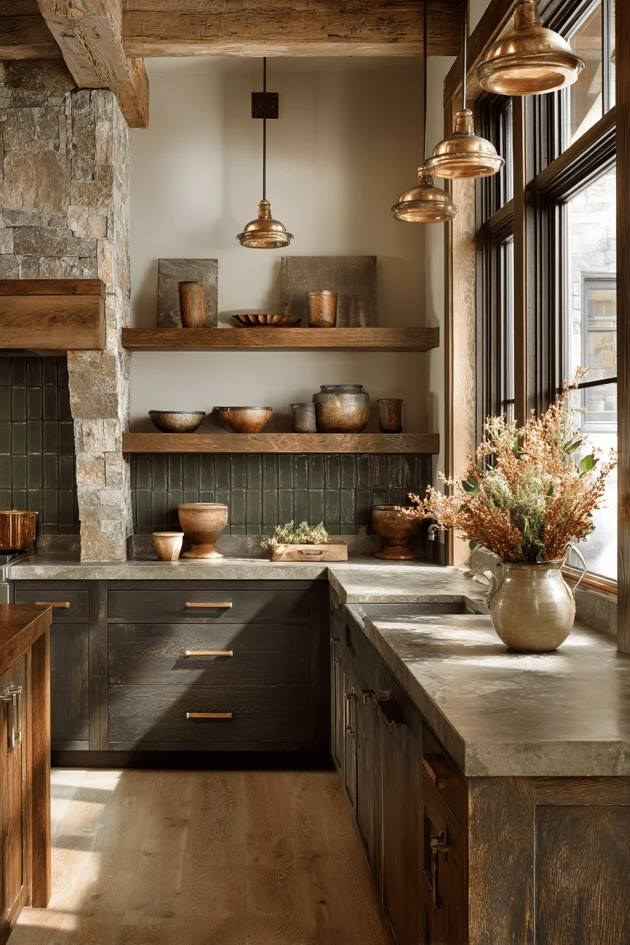 Dark Rustic Kitchen Ideas That Feel Warm And Inviting - Edward George