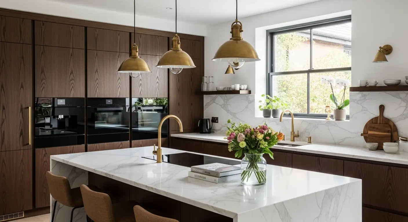 Dark Wood Kitchen Cabinets – Stylish Ideas & Design Tips