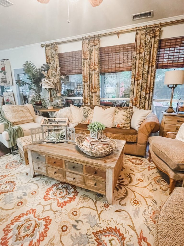 Design Elements of a Modern French Country Living Room | At Home with Kristy