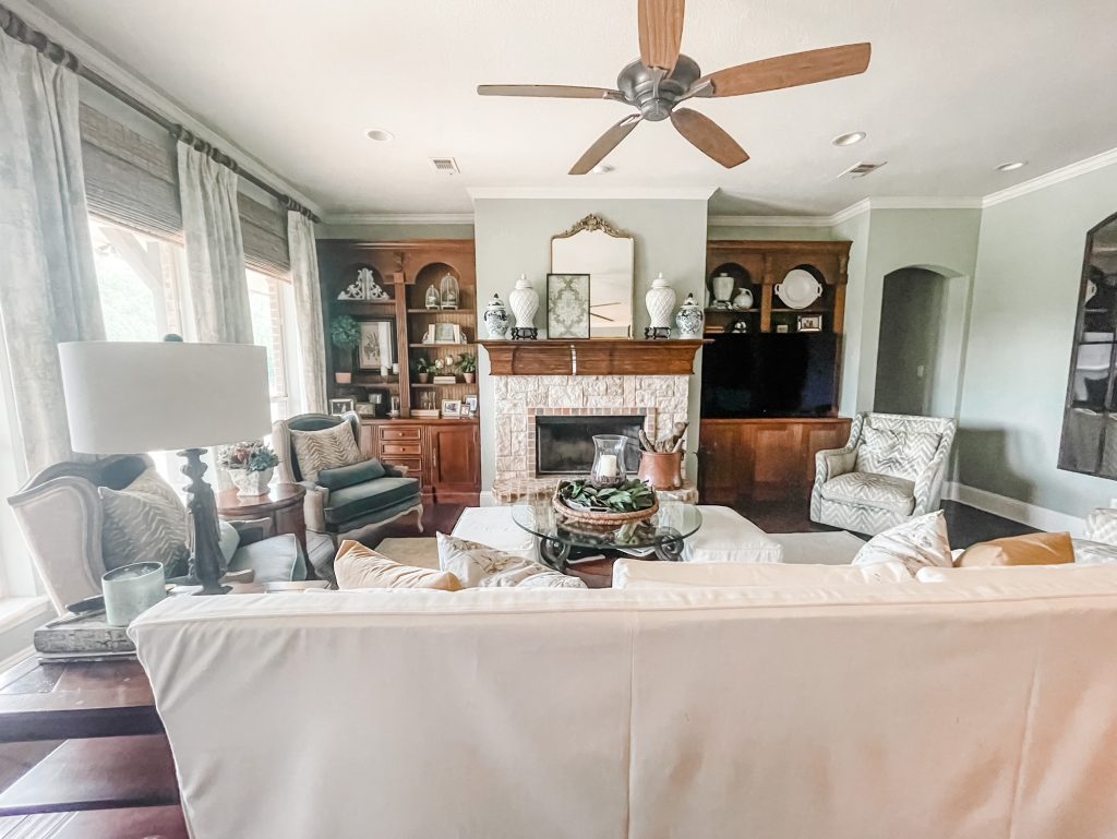 Design Elements of a Modern French Country Living Room | At Home with Kristy