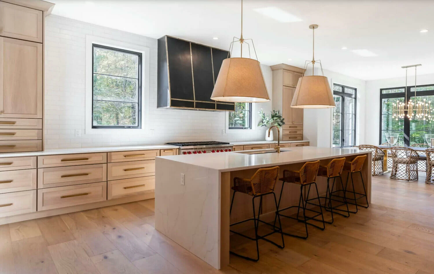 Extraordinary White Oak Kitchen with a Modern Farmhouse Vibe - Dura Supreme Cabinetry