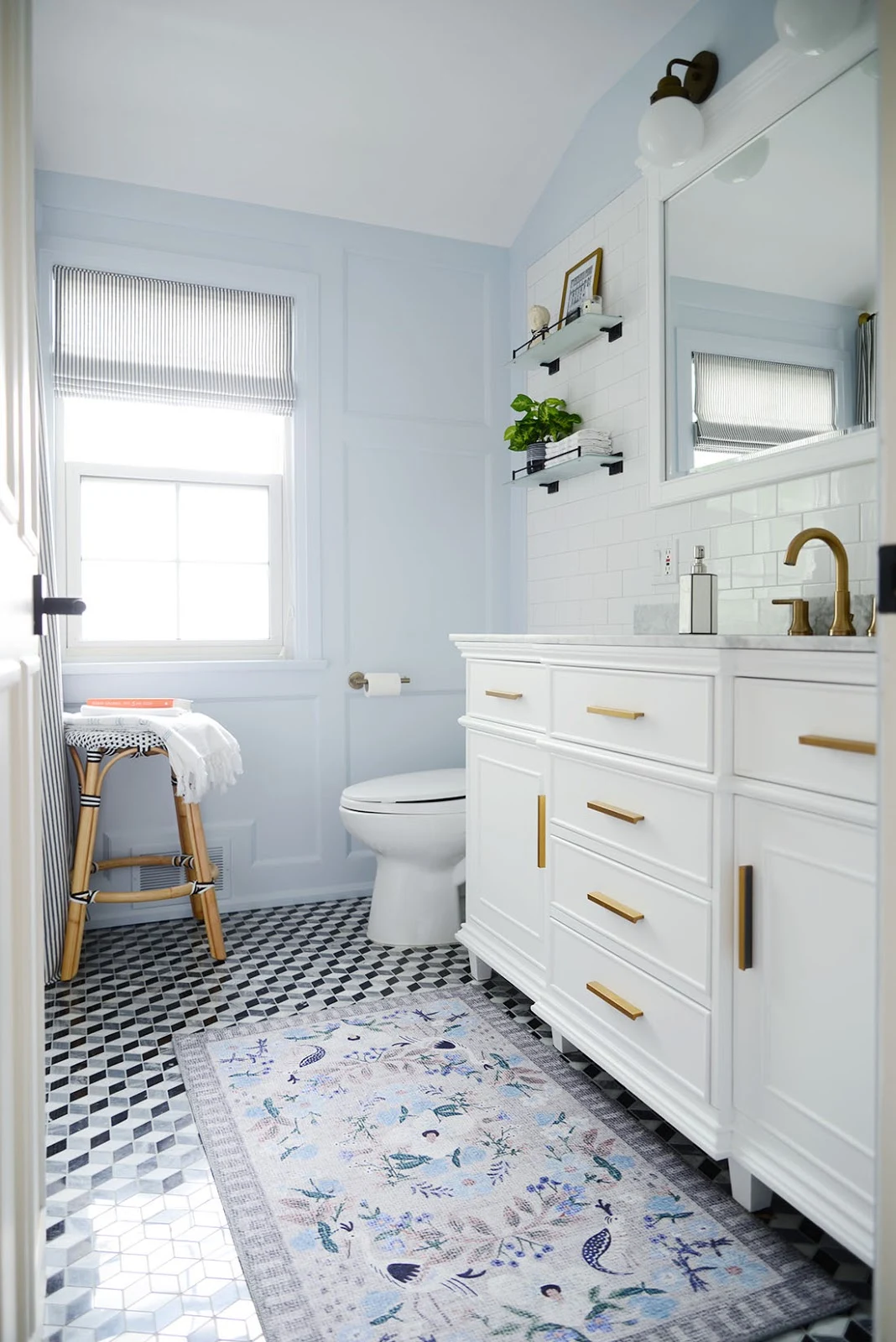 French Style Bathroom Renovation - Rambling Renovators
