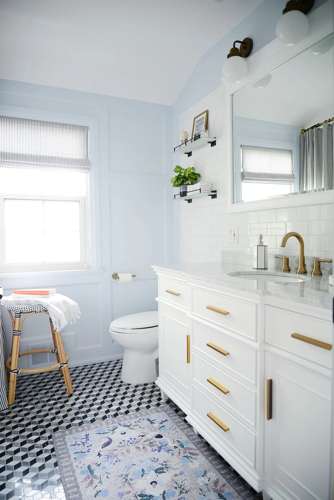 French Style Bathroom Renovation - Rambling Renovators