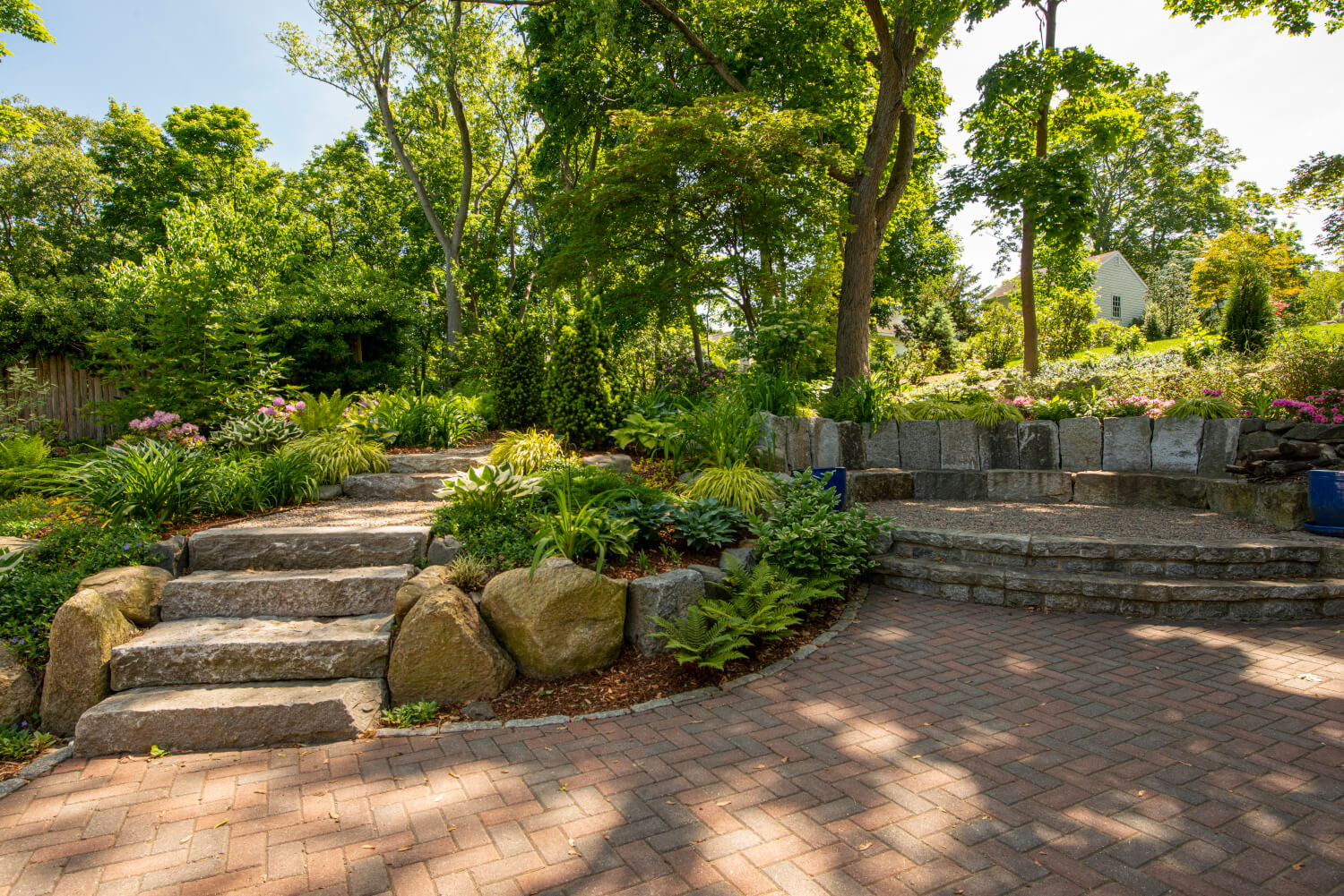 Front Yard Landscape on a Slope – Terrascapes