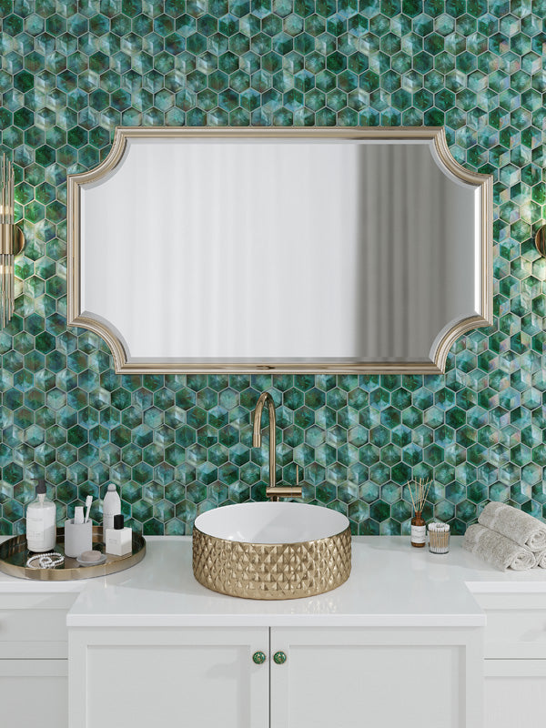 Green Tile Bathroom Ideas for 2026 | Tile Choices