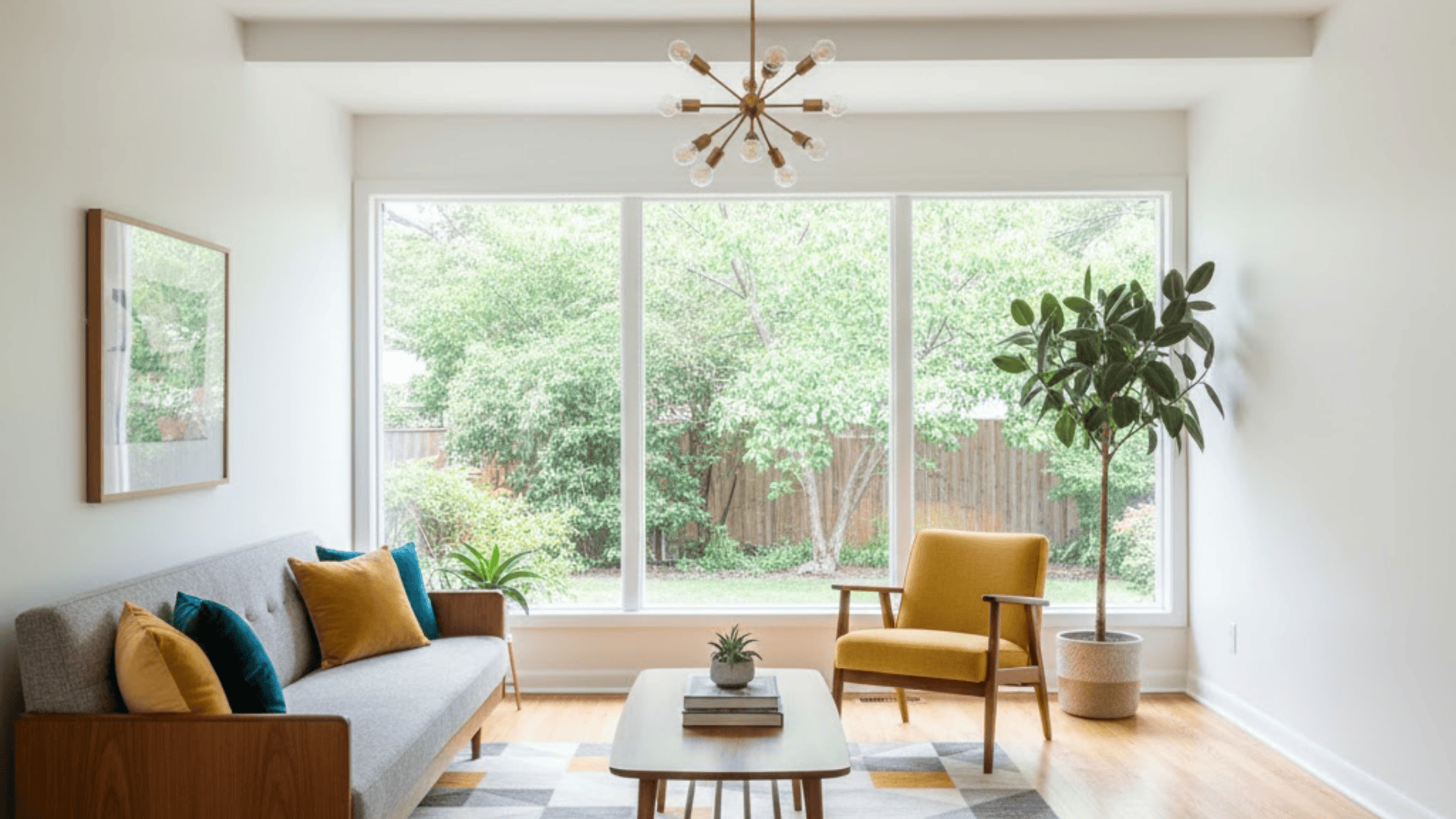 Here's How I Added Mid Century Modern Design in my Cousin's Home - The Martinnest