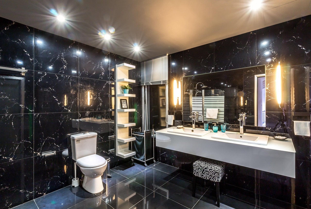hotel, bathroom, nature, interior, villa, summer, luxury, cyprus, luxurious