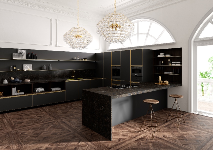 How to Find the Best Black Countertop for your Kitchen Renovations - LX Hausys